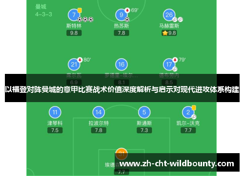 以福登对阵曼城的意甲比赛战术价值深度解析与启示对现代进攻体系构建