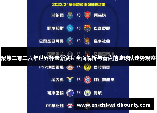 聚焦二零二六年世界杯最新赛程全面解析与看点前瞻球队走势观察